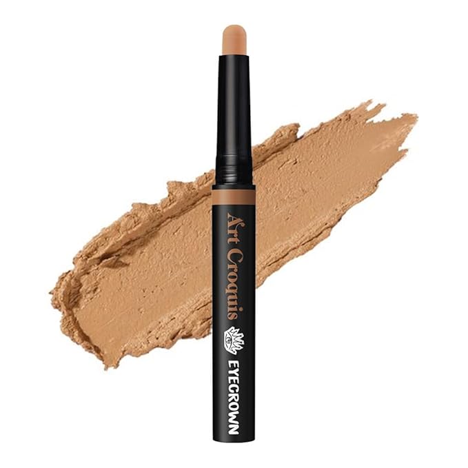 EYECROWN ARTCROQUIS STICK SHADOW, Buildable, glitter eye shadow, liner, cream [SHY SAND]