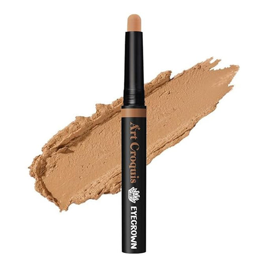 EYECROWN ARTCROQUIS STICK SHADOW, Buildable, glitter eye shadow, liner, cream [SHY SAND]