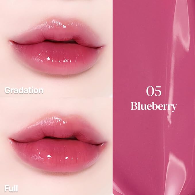 Espoir Lipstick Nowear Balming Glow #5 Blueberry 0.1oz Lightweight moisturizing lip | Long-Lasting Vibrant Color | Nonsticky Softness for chapped Lip Balm | Vegan Crueltyfree | Korean Lip Makeup