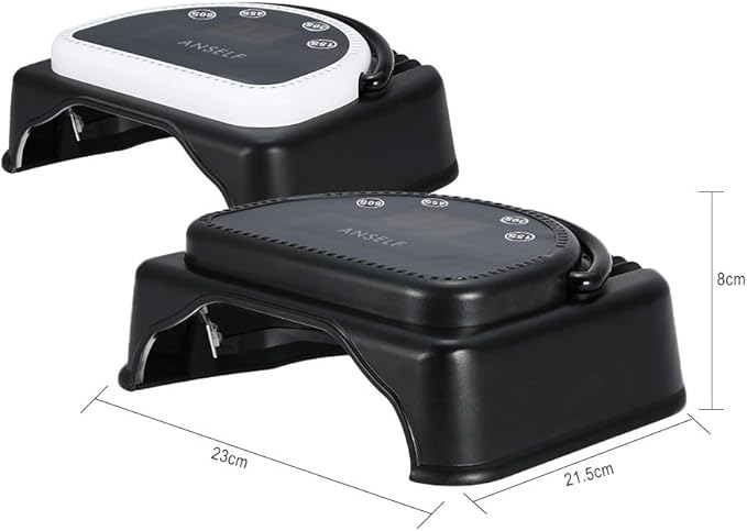 Anself 64W Pro LED Gel Nail Dryer Curing Lamp Nail Polish Machine 110-240V With Lifting Handle Touch Sensor LCD Screen