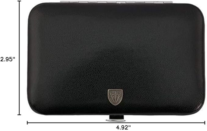 3 Swords Germany - brand quality 6 piece manicure pedicure kit set - stainless steel nail care tools - Made in Solingen Germany (500)