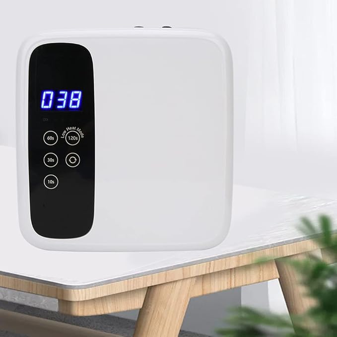 LED Display 15600mAh 72W Nail Lamp Gel Nail Polish Dryer, Quick Drying, Infrared Induction, 10s Drying, Streamlined Design (US Plug)