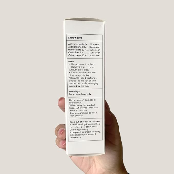 JESS BEAUTY | Let it Sun 50+ Sunscreen Green Tea & Aloe Extract | Skincare Sun Protection 1.7 fl oz