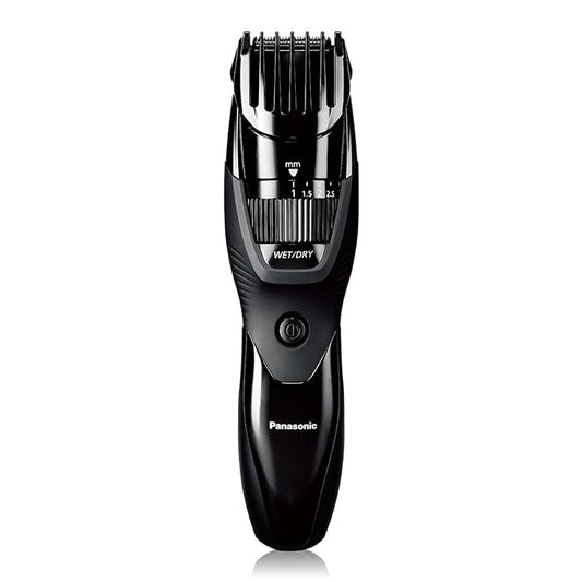 Panasonic Cordless Men's Beard Trimmer With Precision Dial, Adjustable 19 Length Setting, Rechargeable Battery, Washable - ER-GB42-K (Black)