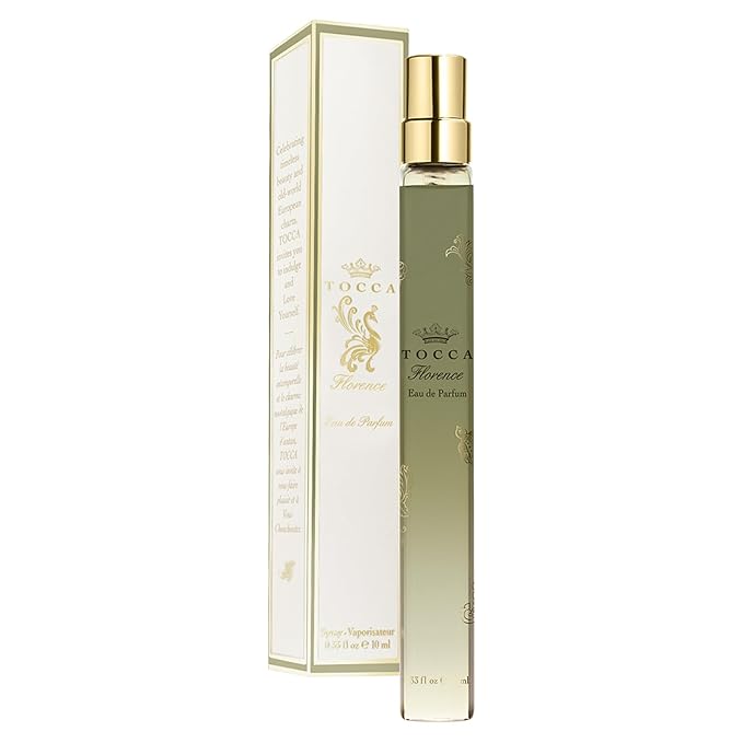 Tocca Florence Women's Perfume Travel Spray, 0.34 oz (10 ml) - Classic Floral, Bergamot, Pear, Gardenia Fragrance