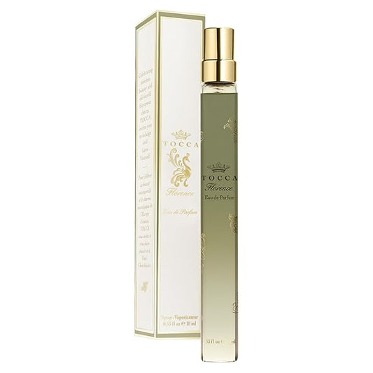 Tocca Florence Women's Perfume Travel Spray, 0.34 oz (10 ml) - Classic Floral, Bergamot, Pear, Gardenia Fragrance