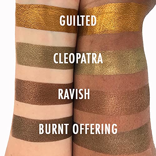 Concrete Minerals Metallic Eyeshadow, Silky- Smooth and Highly Pigmented, Longer-Lasting With No Creasing, 100% Vegan and Cruelty Free, Handmade in USA, 8 Grams Loose Mineral Powder (Jinxed)