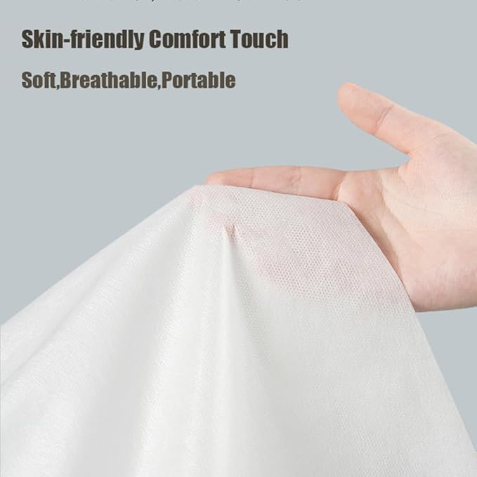 300 Count Disposable Face Cradle Covers, Ultra Soft Non-Sticking, Non Woven Massage Face Cradle Covers, Headrest Face Cushion Cover for Massage Table Chairs
