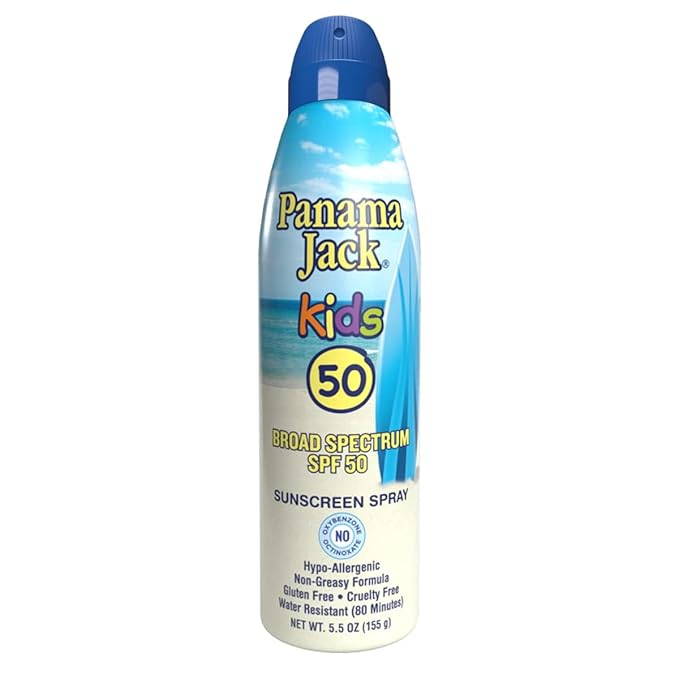 Panama Jack Continuous Spray Kids Sunscreen SPF 50