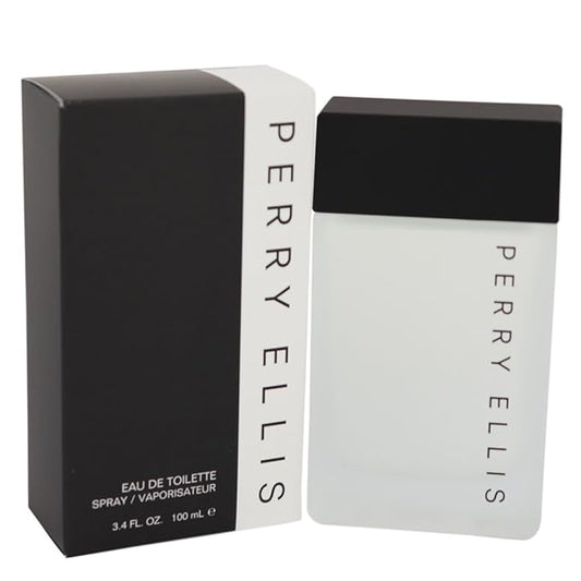 Perry Ellis for Men, 3.4 fl oz Eau de Toilette, fresh, clean, aromatic, woody, citrus, lavender, vanilla, verbena, juniper berries, geranium, rosemary, amber, oak moss, sandalwood, vibrant, cool