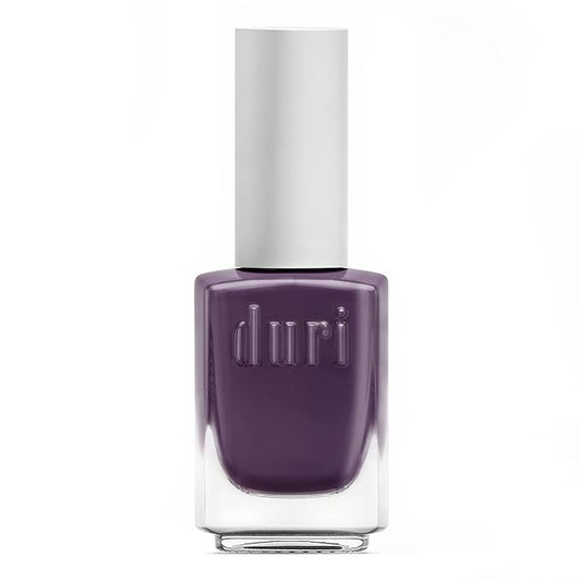 duri Nail Polish, 738 Scorpio, Purple Plum, Full Coverage, Glossy Finish, Fast Drying, 0.45 Fl Oz