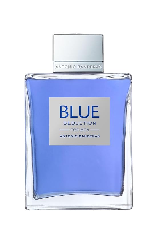 Antonio Banderas Perfumes - Blue Seduction - Eau de toilette for Men - Long Lasting - Fresh and Casual Fragance - Ideal for Day Wear - 6.7 Fl. Oz