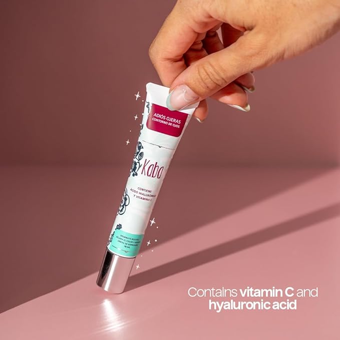 D'Luchi Kaba Under Eye Cream Dark Circles and Puffiness, Anti Aging, Reduces Lines, Rejuvenates & Hydrates, Gentle And Non-irritating, All Skin Types - 0.5 Oz