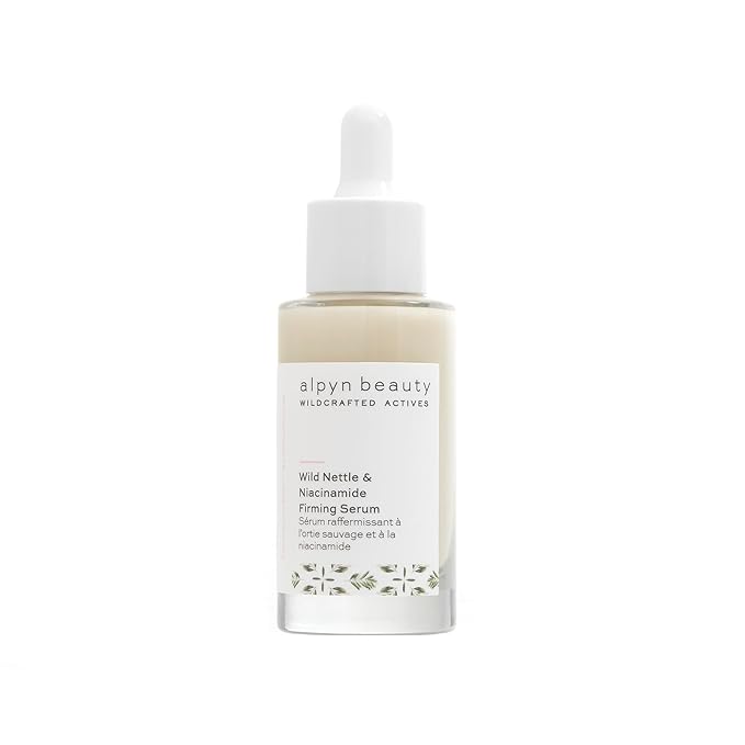 Alpyn Wild Nettle & Niacinamide Firming Serum | Visibly Smooth, Plump, & Moisturize | Reduce the Look of Fine Lines & Pores - For All Skin Types | 1 oz / 30 ml
