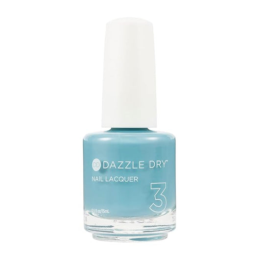 Dazzle Dry Nail Lacquer (Step 3) - Spearmint Tea - A turquoise crème. Full coverage cream. (0.5 fl oz)