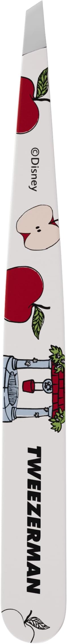 Tweezerman Snow White Slant Tweezer - Eyebrow Tweezers for Women and Men