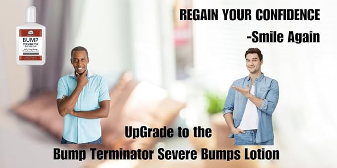 BUMP Terminator Razor Bumps & Shaving Bumps Remover | Ingrown Hair Treatment for Pubic Area with Glycolic Acid, Salicylic acid & Tea Tree Oil| BREEJ Bump Treatment for Bikini Bumps, 6.8 oz (Pack of 1)