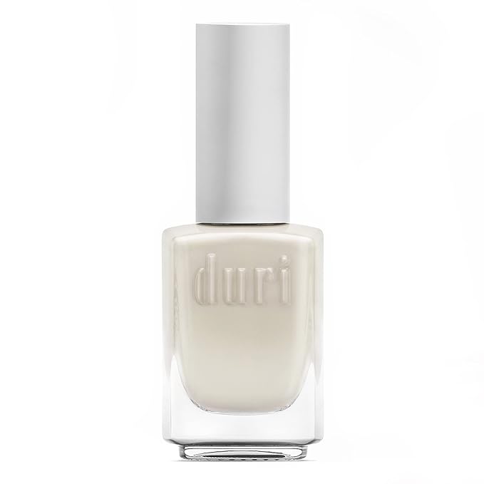 duri Nail Polish, 786 Bunny Slope, Off-White, Semi-Sheer Coverage, Glossy Finish, Creamy, Fast Drying, 0.45 Fl Oz