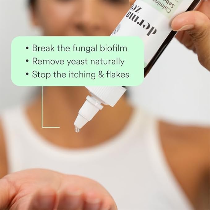 Calming Seborrheic Serum, Dermatologist Recommended, Topical Serum For Hair, Face, and Body (4oz)