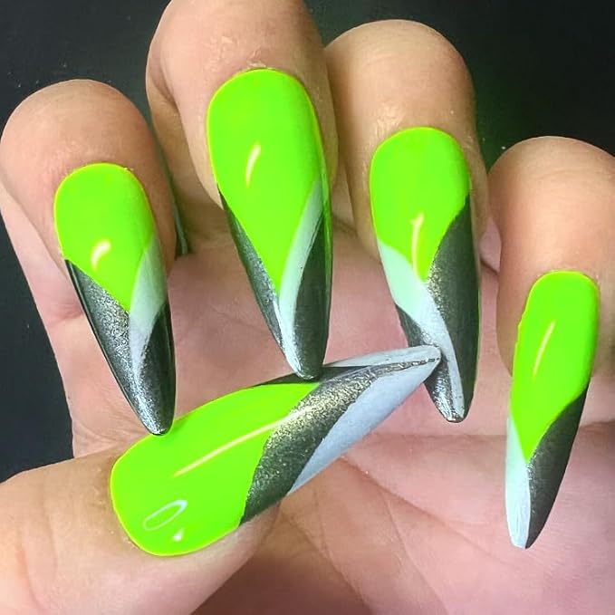 SheModern STICKY Metallic GOLD + SILVER + IRON Stamping Polishes (Set of 3) For Nail Art Design Air Dry Collection. More Transfer Time with Tacky Surface for Easy Adhere of Pigment, Glitter