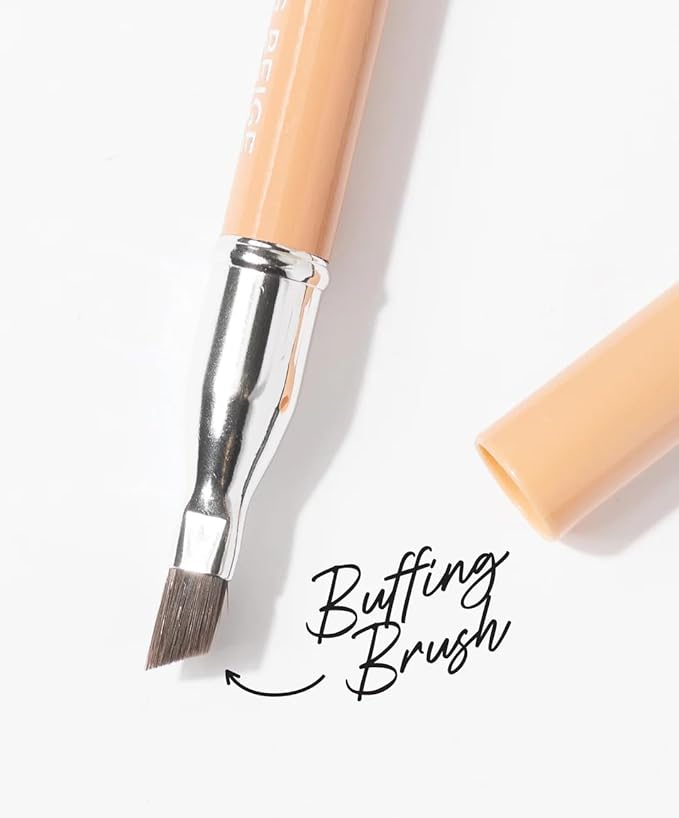 FITGLOW Beauty - Natural Vegan Eyeliner Pencil | Vegan, Woman-Owned Clean Beauty (Beige, 1.1 g)