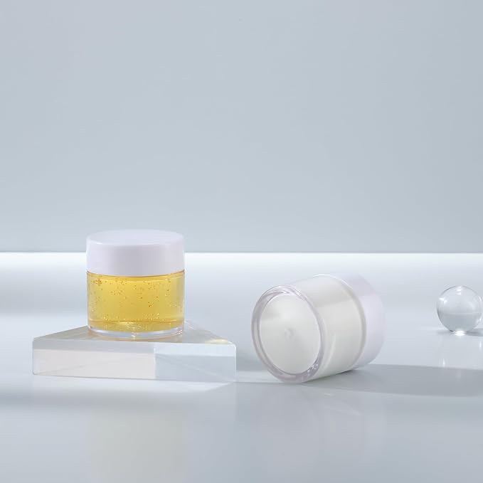 silvery travel size bottle with bag set, airless real pump bottle, reusable vacuum bottle, lotion, hand sanitizer, essence, etc (12 packs) 5ml/10ml/20g ZKP-YS-5-10-15