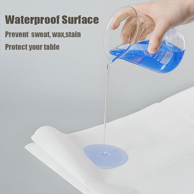 300 Count Disposable Face Cradle Covers, Ultra Soft Non-Sticking, Non Woven Massage Face Cradle Covers, Headrest Face Cushion Cover for Massage Table Chairs