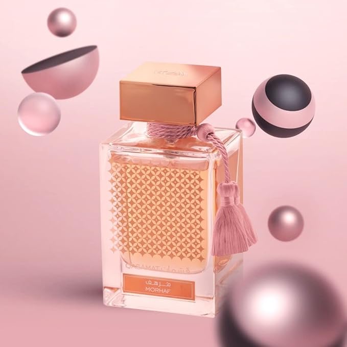 RASASI Qasamat Unisex EDP - Eau De Parfum 65ml(2.1 oz) | Intoxicating Heart w/Damask Rose & Geranium on a Oriental Bed of Precious Woods (Xtra Value Pack)