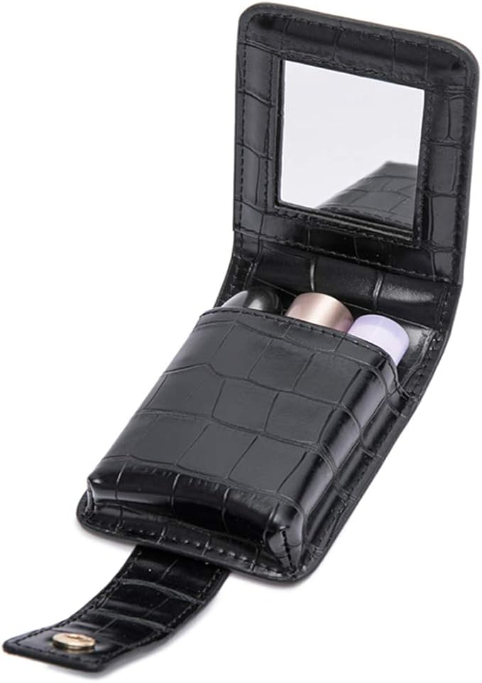 Earnda Makeup Lipstick Case for Outside Mini bag Travel Cosmetic Pouch