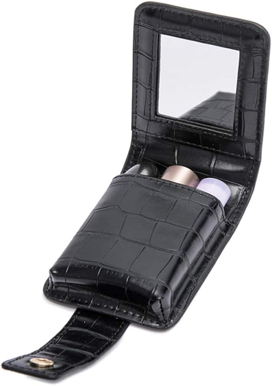 Earnda Makeup Lipstick Case for Outside Mini bag Travel Cosmetic Pouch