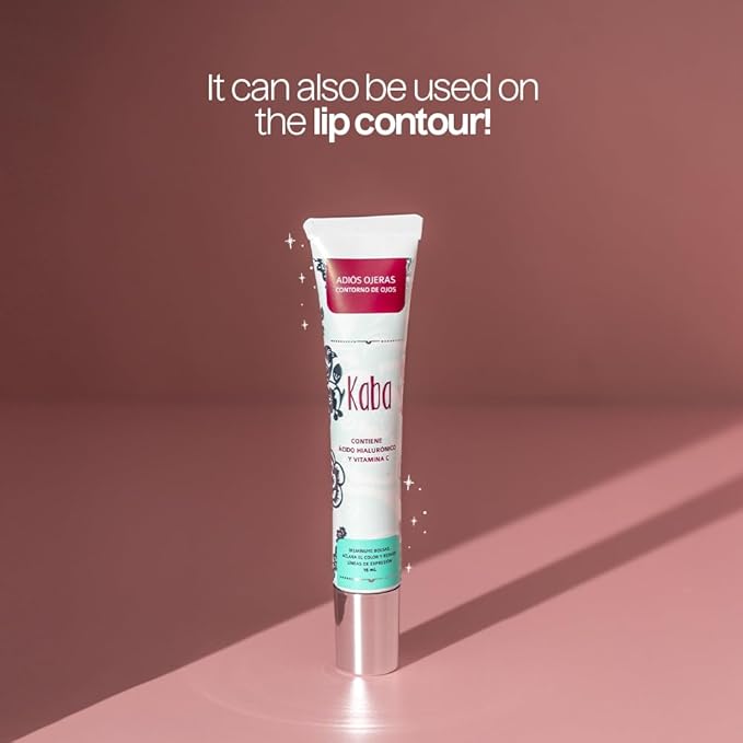 D'Luchi Kaba Under Eye Cream Dark Circles and Puffiness, Anti Aging, Reduces Lines, Rejuvenates & Hydrates, Gentle And Non-irritating, All Skin Types - 0.5 Oz