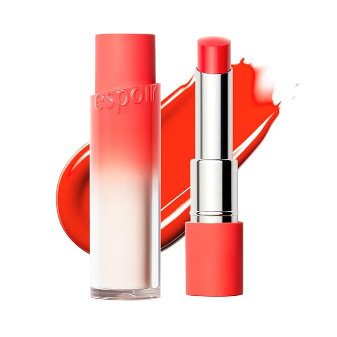 Espoir Lipstick Nowear Balming Glow #1 Vividy 0.1oz | Lightweight Moisturizing Lip | Long-Lasting Vibrant Color | Non-Sticky Softness for Chapped Lip Balm | Vegan Cruelty-Free | Korean Lip Makeup