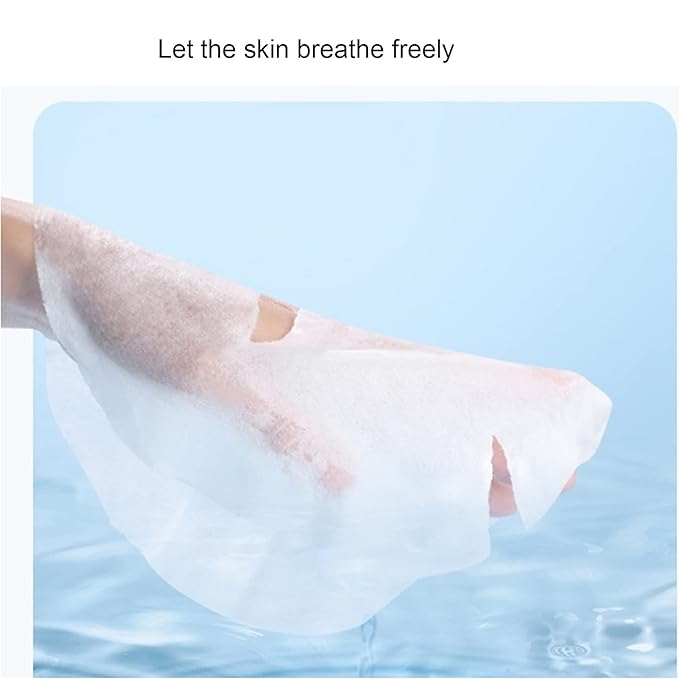 Sonew 500pcs Disposable Compressed Facial Mask, Pure Cotton Skin Care Home DIY Facial Mask