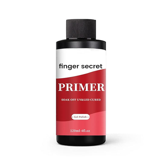 120ml/4floz Primer for Gel Polish,Base Coat, Nail Primer for Nail Art Design in Salon or Home Use