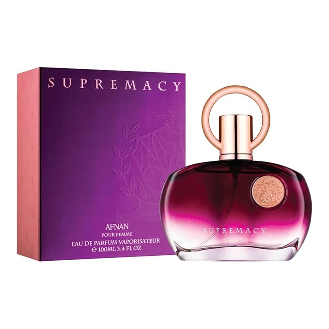 Afnan Supremacy Purple Eau De Parfum for Women, 3.4 Fl. Oz