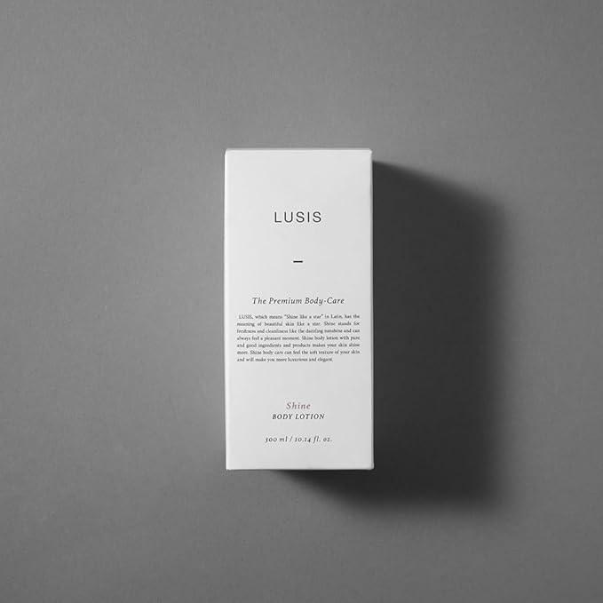 LUSIS, Shine Body Lotion, Sulfate-free, Oil-Water balance, Fresh Scent, 300ml