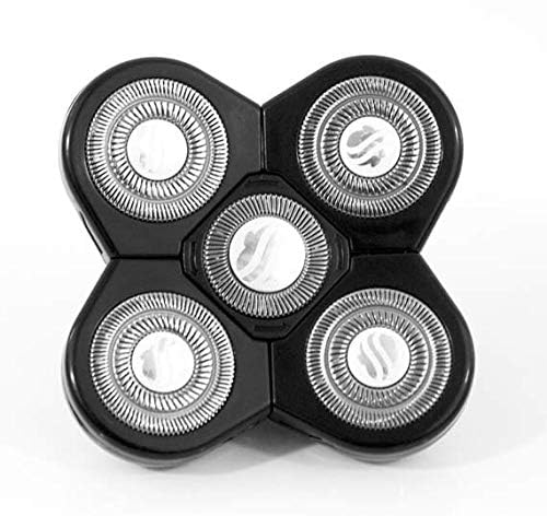 Skull Shaver Forte Replacement Shaver Head Blade Waterproof Electric Razor Wet & Dry Compatible with All Pitbull, Palm & Butterfly Kiss Shavers