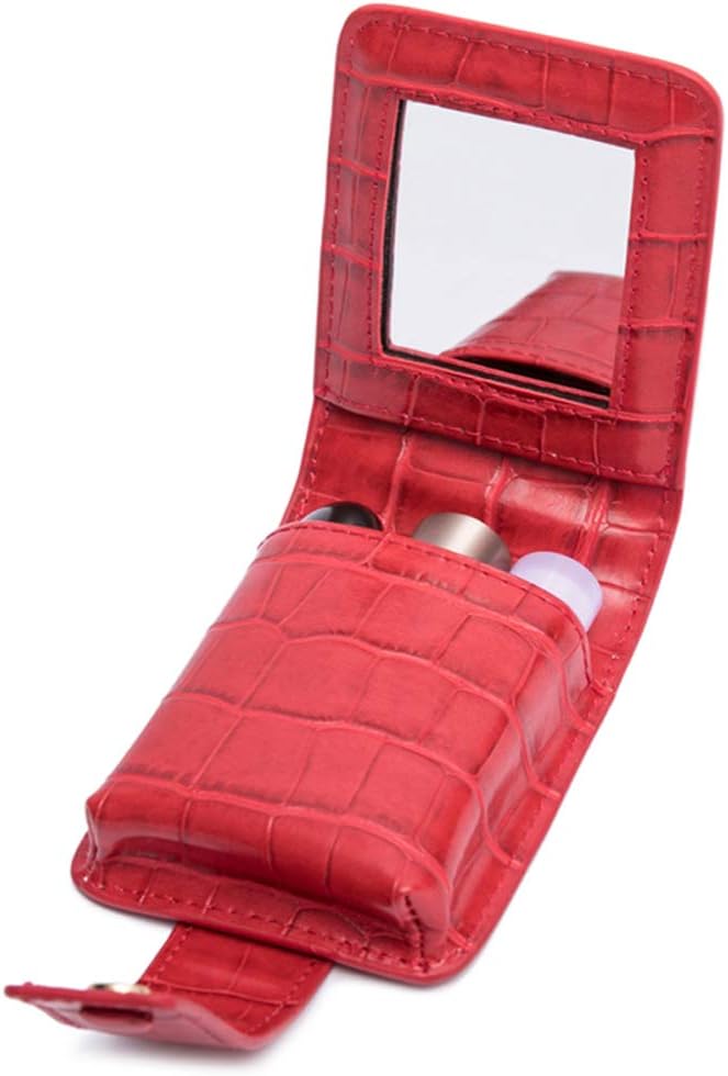 Earnda Makeup Lipstick Case for Outside Mini bag Travel Cosmetic Pouch