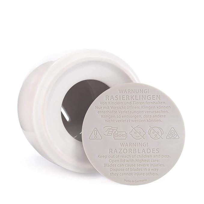 MÜHLE Blade Bank With Porcelain White, 1 Pound