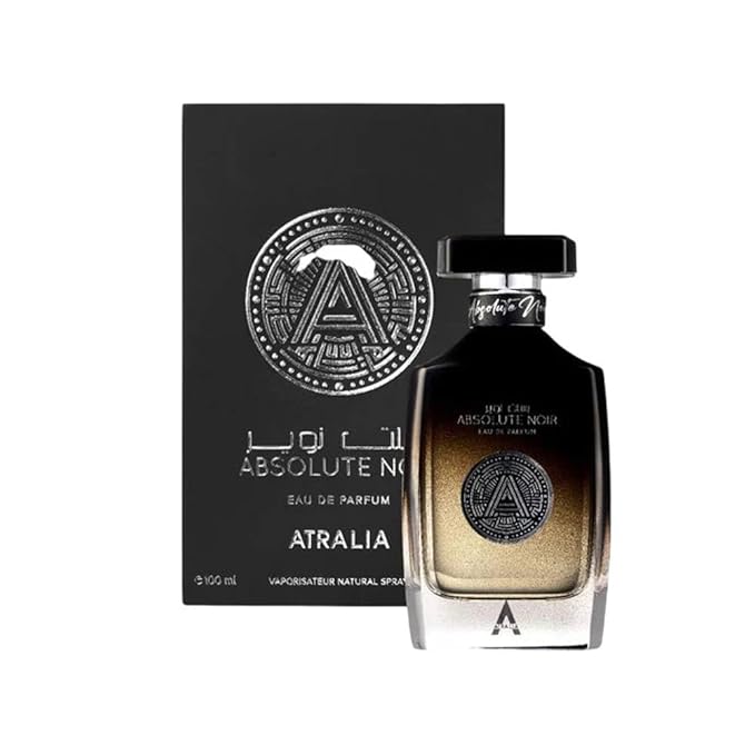 Absolute Noir Eau De Parfum for Men 100Ml 3.4Oz - Luxurious and Long Lasting Fragrances with Top Notes of Bergamot, Lemon, Grapefruit, Pink Pepper - Best Alternative for Absolu Aventus