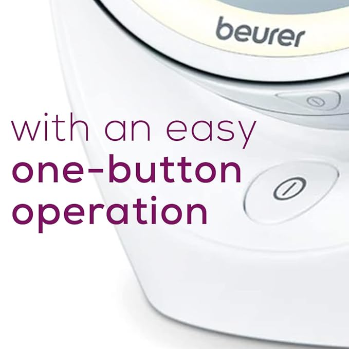 Beurer 5x Magnifying Double-Sided Cosmetic Vanity Makeup Mirror Illuminated | LED Lights | 360° Degree Swivel Rotation| Cordless | BS49