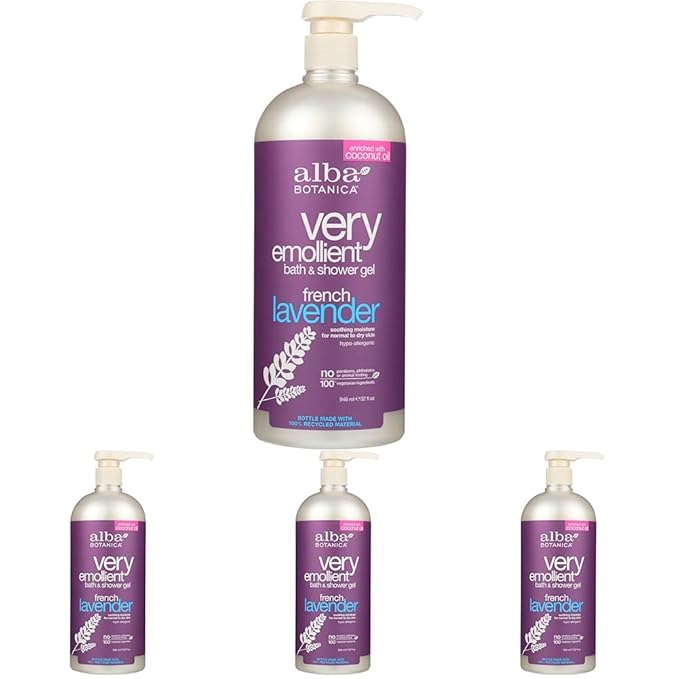 Alba Botanica Shwr Gel Fr Lavndr (Pack of 4)