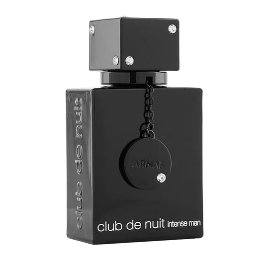 ARMAF Club De Nuit Intense Perfume Oil for Men - Bergamot, Rose, Musk and Vanilla Oil Perfume for Men, Perfumes Arab Para Hombres, Eau de Parfume Spray (18ml, 0.60oz)