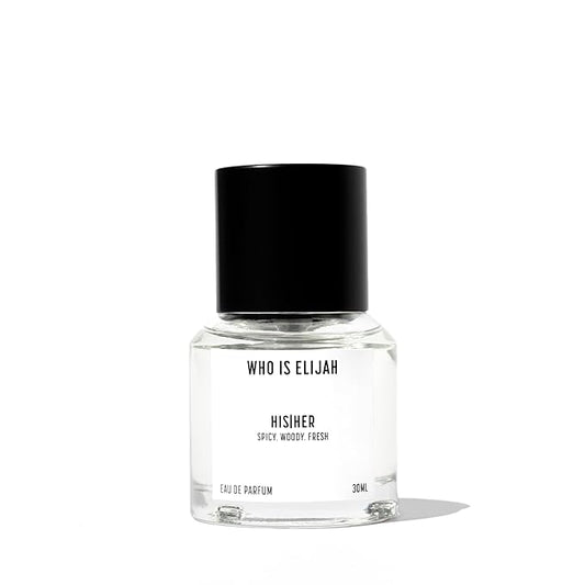 His | Her Perfume, Unisex Eau de Parfum for Men & Women, Spicy, Woody & Fresh Fragrance with Notes of Cardamom, Violet & Sandalwood, Gifts for Women & Men, Unisex Cologne, 1 Fl Oz
