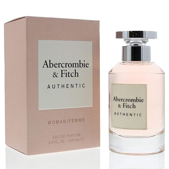 Abercrombie & Fitch Authentic Women 3.4 oz EDP Spray (Pack of 2)