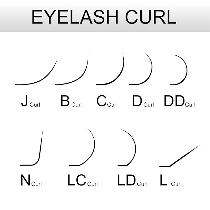 NAGARAKU Eyelash Extensions Individual Lashes 0.07 DD curl 7-15mm Mix Tray Classic Matte Black Soft Natural Faux Mink 16 rows