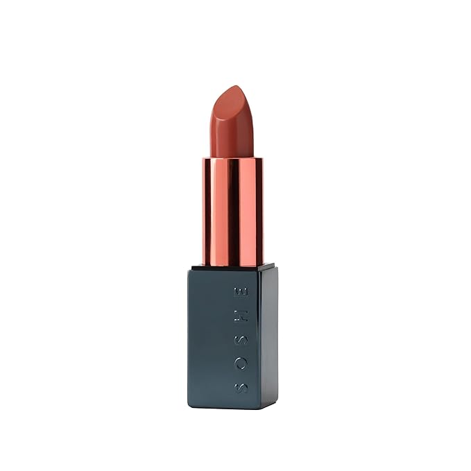 SOSHE Beauty - Ceramide Lip Silk Refill | Sheer Hydrating, Silky, Buildable Lipstick | Ceramides, Vitamin E, Shea Butter | Cruelty-Free, Certified Plastic Negative (Adore - Warm Taupe, REFILL)