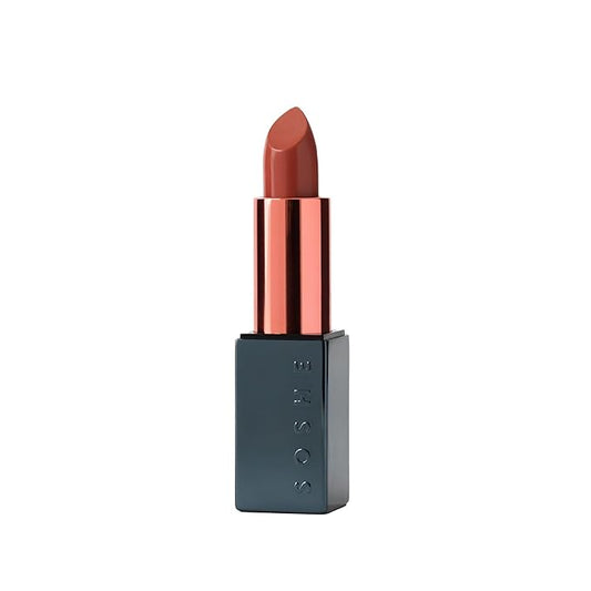 SOSHE Beauty - Ceramide Refillable Lip Silk | Sheer Hydrating, Silky, Buildable Lipstick | Ceramides, Vitamin E, Shea Butter | Cruelty-Free, Certified Plastic Negative (Adore - Warm Taupe)