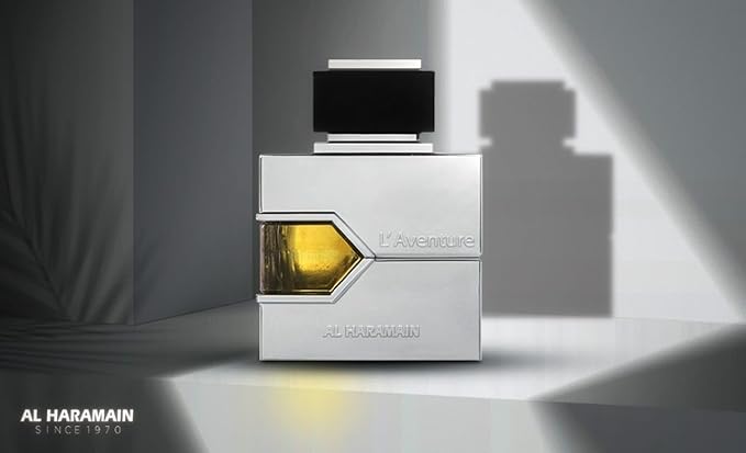 Al Haramain L'Aventure for Men Eau de Parfum Spray, 3.33 Ounce / 100 ml
