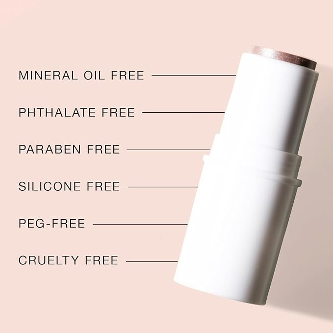 BOOM! by Cindy Joseph Boomstick Glimmer - Natural Face Highlighter Stick & Illuminator for Face & Body - Multi-Use Vegan Makeup Stick for Older Women & Mature Skin